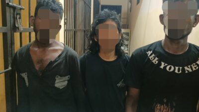 Bermodal Alat Pemotong dan Sisa Makanan, Tiga Pria Diduga Menginap di Eks Plaza Delimas Demi Curi Kabel