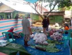 23 Ekor Hewan Qurban di Potong di Kelurahan Karaton, Lurah Karaton: tidak hanya bernilai ibadah tapi menjembatani kesenjangan sosial