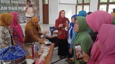 Dinas Pangan dan Pertanian Pangkalpinang Latih Ormas Olah Pangan Lokal untuk Ketahanan Keluarga