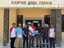 Bersama Masyarakat Desa Permis, PT TIMAH Dukung Turnamen Voli dan Jalan Santai Warga