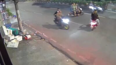 Tawuran Geng Motor di Bandengan Jakbar, Dua Luka dan Motor Raib
