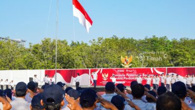 Hari Pancasila 2026, PT Timah Gelar Upacara Serentak di Wilayah Operasional 