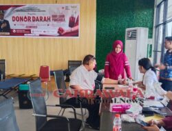 Wujud Nyata Semangat Pancasila, Bandara Ferdinand Lumbantobing Sukses Himpun 23 Kantong Darah