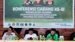 Bupati Bangkep Buka Konferensi Cabang ke-lll Nahdlatul Ulama Bangkep