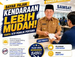 Aturan KTP Pemilik Pertama Dihapus, Bayar Pajak Kendaraan di Babel Cukup Pakai STNK