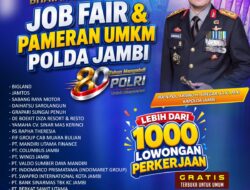 Polda Jambi Gelar Bhayangkara Presisi Job Fair dan Pameran UMKM 2026