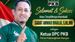 Sadat Anwar Bihalia Kembali Pimpin PKB Bangkep Periode 2026-2031