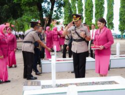 Kapolres Banggai Pimpin Ziarah dan Tabur Bunga, Kenang Jasa Pahlawan Jelang Hari Bhayangkara ke-80