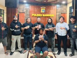 Sopir Asal Bangkep di Ringkus Kepolisian Polres Banggai, Diduga Curi Uang Turis