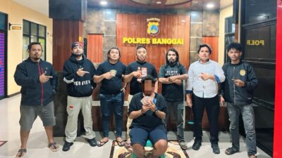 Sopir Asal Bangkep di Ringkus Kepolisian Polres Banggai, Diduga Curi Uang Turis