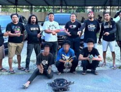 Curi Kabel Dan Kawat di RTH, Tiga Warga Kelurahan Karaton di Tangkap Tim URC Satreskrim  Polres Banggai