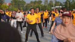 Sambut Hari Bhayangkara ke-80, Polda Sulteng Gelar Layanan Gratis dan Olahraga Bersama Ribuan Warga di CFD