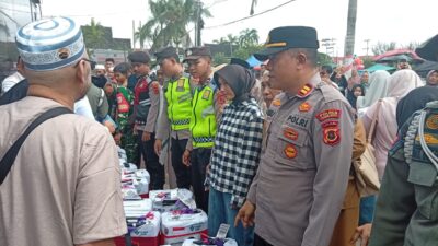 Polres Tanjab Barat Amankan Pemulangan 103 Jamaah Haji Kloter 24, Berlangsung Aman dan Lancar