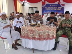 Bersama Tokoh Agama, Polres Tanjab Barat Gelar Doa Lintas Agama Sambut HUT Bhayangkara ke-80