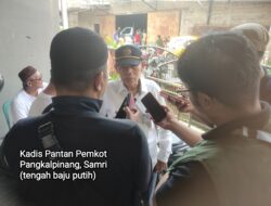 22 Ton Beras Terakhir Dibagi di Kelurahan Keramat Pangkalpinang
