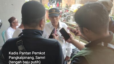 22 Ton Beras Terakhir Dibagi di Kelurahan Keramat Pangkalpinang