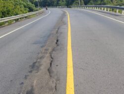 Proyek Jalan Nasional Rp119 Miliar di Babel Rusak Parah