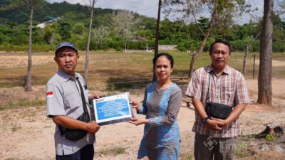PT TIMAH Salur Bantuan Sarana Pendidikan, Dukung Kreativitas Literasi Siswa SMPN 2 Pangkalanbaru