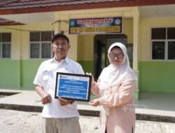 Kesulitan Air Bersih, SMPN 3 Simpangkatis Kini Terbantu Berkat Dukungan PT TIMAH