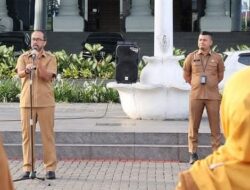 Sekretariat DPRD Sumbar Bangun Budaya Kerja Disiplin Lewat Apel Pagi Rutin