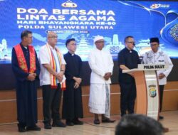 Polda Sulut Gelar Doa Bersama Lintas Agama Sambut Hari Bhayangkara ke-80