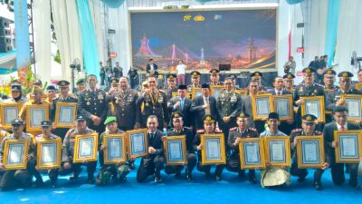 Syukuran HUT Bhayangkara Ke-80, Polres Tanjab Barat Borong 4 Penghargaan Tingkat Polda Jambi