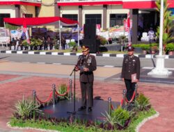 Pimpin Upacara Hari Bhayangkara ke-80, Kapolres Banggai Tegaskan Polri untuk Masyarakat