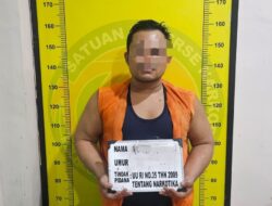 Malam-Malam Digerebek Polisi, Pria di Biru-biru Ketangkap Bawa Sabu 5,79 Gram
