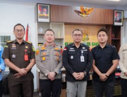 Perkuat Sinergi, Wakapolres Banggai Jalin Silaturahmi dengan Kajari dan Dandim 1308/LB di Luwuk