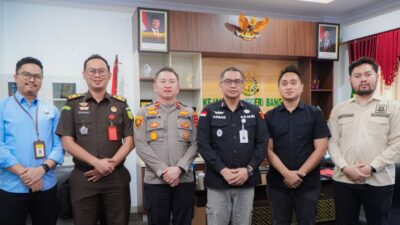 Perkuat Sinergi, Wakapolres Banggai Jalin Silaturahmi dengan Kajari dan Dandim 1308/LB di Luwuk