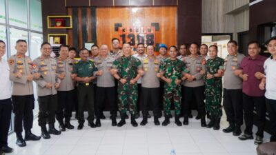 Dua Institusi Bersinergi, Kapolresta Banggai Sambangi Makodim 1308 LB