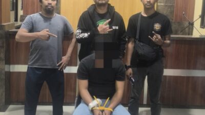 Curi Motor di Palopo, Warga Bangkep di Amankan Tim URC Polresta Banggai di Sebuah Losmen di Kota Luwuk
