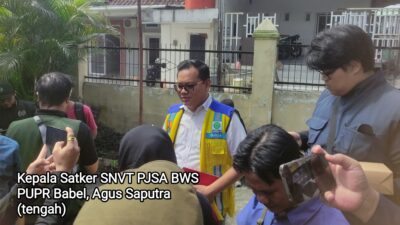 Proyek Rp4 Miliar Tanggul Sungai Rangkui Jalan 6 Bulan, Warga Pangkalpinang Khawatir Katup Picu Genangan Baru