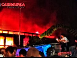 Kebakaran Hebat Melanda Pasar Nauli Sibolga, Puluhan Kios Hangus Dilalap Api