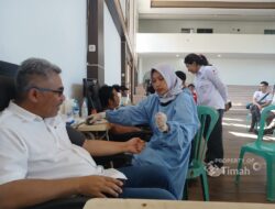 86 Kantong Darah Terkumpul di Donor Darah HUT ke-50 PT TIMAH Bangka Barat
