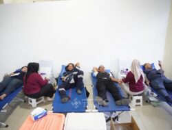 HUT ke-50, PT TIMAH Kumpulkan 55 Kantong Darah di Bateng