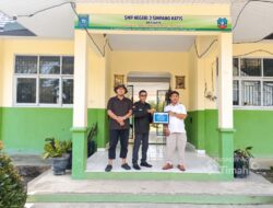 PT TIMAH Bangun Sarana Literasi di SMPN 2 Simpang Katis Bateng