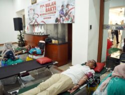 68 Pendonor Ramaikan Aksi Donor Darah HUT ke-50 PT TIMAH