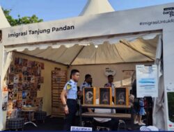 Kanwil Imigrasi Babel Monitoring Layanan di Belitung Expo 2026