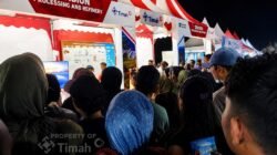 Stand PT TIMAH di Pameran HUT Babar Ramai Dikunjungi Warga