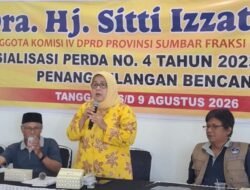 Sosialisasi Perda Bencana, Sitti Izzati Aziz Ajak Warga Ketaping Siaga