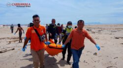 Diduga Hanyut Usai Melarikan Diri, Seorang Pria Asal Desa Muara Sibuntuon Ditemukan Meninggal di Pantai Lumut Maju