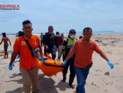 Diduga Hanyut Usai Melarikan Diri, Seorang Pria Asal Desa Muara Sibuntuon Ditemukan Meninggal di Pantai Lumut Maju