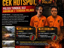 Polsek Tungkal Ulu dan Koramil Amankan Dua Terduga Pembakar Lahan
