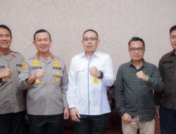Perkuat Sinergi Lintas Sektor, Kapolresta Banggai Kunjungi Kantor ATR/BPN