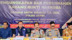 Operasi Antik Siginjai Ungkap 154 Kasus, 236 Tersangka Diamankan Polda Jambi