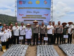Dukung Swasembada Pangan 2026, Polresta Deli Serdang Tanam Bawang Putih Serentak di Gunung Meriah