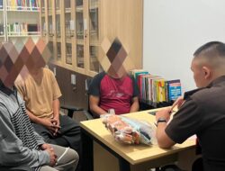 Berkas Lengkap, Polresta Banggai Tahap II 3 Tersangka Narkotika dan 39 Gram Sabu