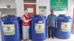 BAZNAS Belitung Serahkan  Tiga Tandon Air, Bantu Masyarakat Hadapi Musim Kemarau