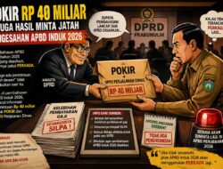 Dugaan Jatah Rp40 Miliar DPRD Prabumulih Mencuat, APBD 2026 Disebut Tersandera Pokir